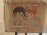 先日大学の友人の結婚式に出席してきました
