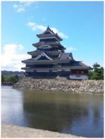 少し前ですが、夏休みに松本に行ってきまし