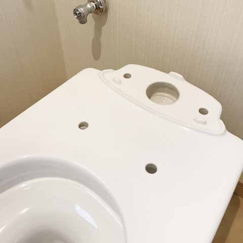 トイレ便座取付け